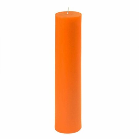 JECO 2 x 9 in. Orange Pillar Candle, 12PK CPZ-2909